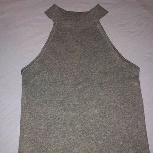 Grey women’s tank top.